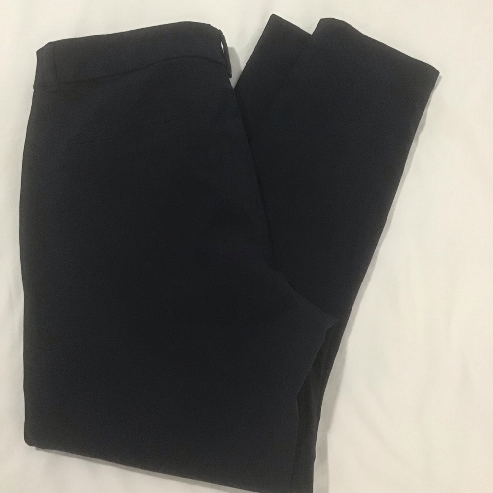 Old Navy Pixie High Rise Secret Slim Pockets In The Navy Pants, Size 12 - Picture 3 of 11